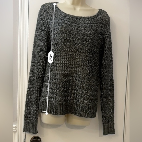 Harley Davidson Women’s Black Knit Sweater Metallic Shimmer XL - Picture 7 of 9